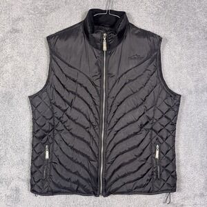 Powder River Outfitters Vest Womens XL Down Fill Quilted Puffer Panhandle‎ Slim